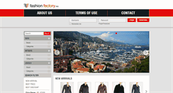 Desktop Screenshot of fashionfactory.mc